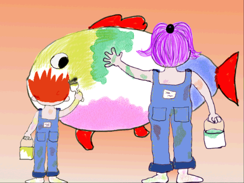 我が家のアーティストたち