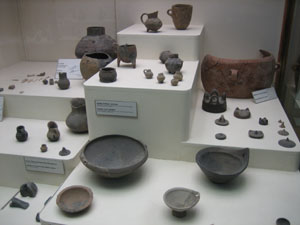 トロイ遺跡の発掘品