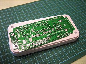 USB電力計 タカチCS75Nに入れるための基板加工