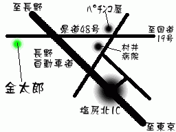 �����Y�܂ł̓��H�n�}