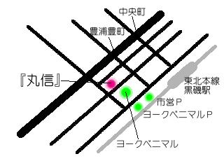 �ېM�܂ł̓��H�n�}