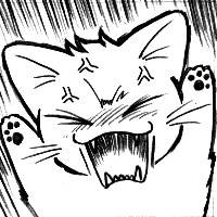 忙しにゃんこ