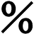 %