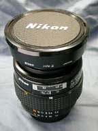 Nikon Old Lens Cap 72mm with Ai AF Nikkor 35-70mmF3.3-4.5S