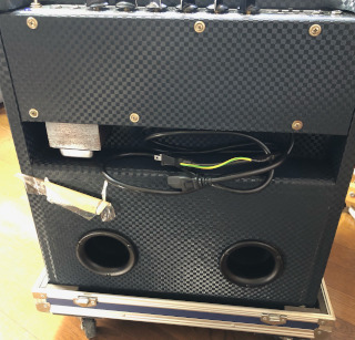 Gustavのお道具-AMPEG Diamond Blue Model B100R Rocket Bass
