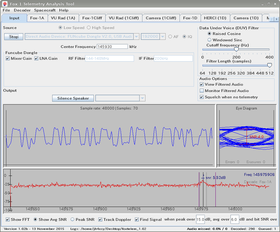 FoxTelem with FCPP