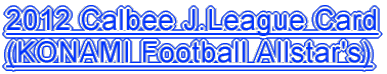 2012 Calbee J.League Card (KONAMI Football Allstar's)