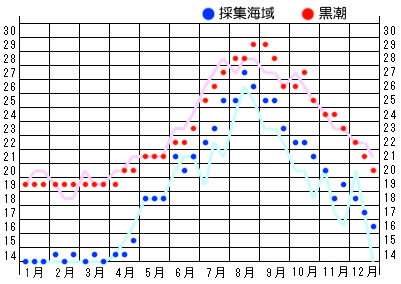 2010年水温グラフ