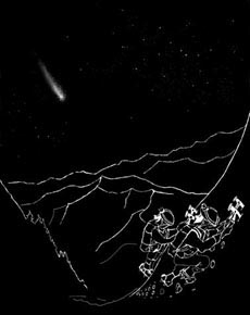 34 Hale-Bopp's comet 1997