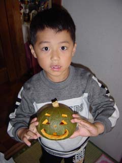 ハロウィーンのかぼちゃ