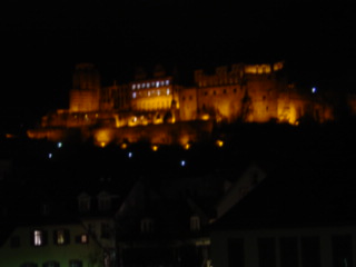 ドイツ・ハイデルベルグの夜景