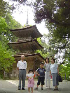 那谷寺の三重塔