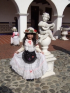 メキシコの衣装と知穂