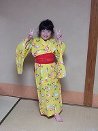 知穂の浴衣
