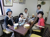 讃岐うどん店にて