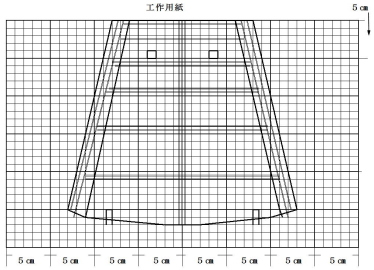 銅鐸の寸法図