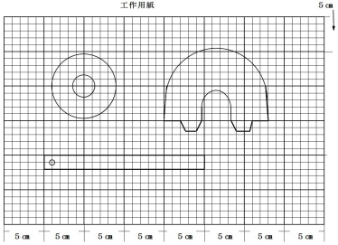 銅鐸の寸法図２