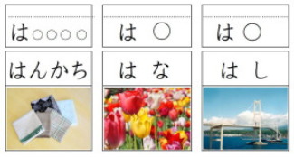 「は」のカード