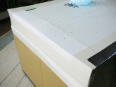 厚画用紙の補強板