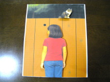 女の子と猫の位置