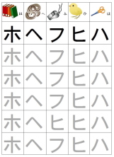 カタカナ練習プリント