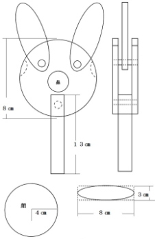 カタカタの寸法図