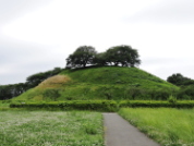 埼玉古墳の丸墓山