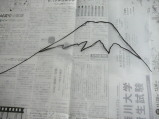 富士を描きます