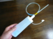 ビニールパイプを使ったタイプ