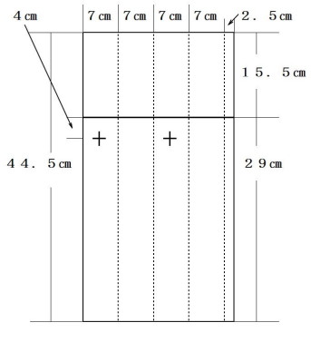 ラダーボールのミニ版寸法図２