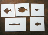 魚の型紙