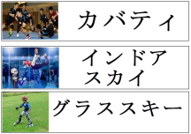 スポーツ一覧カード