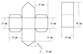 小さな家の寸法図