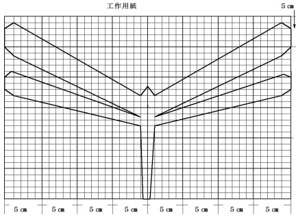 トンボの寸法図