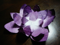 和紙の花