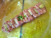 桜肉のカルパッチョ