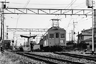 三俣駅にて（1983.3頃）