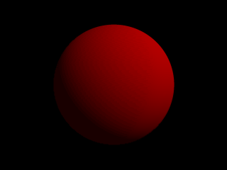 赤い球体