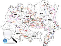 関東道の駅ルート図