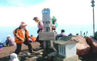 岩手山頂上