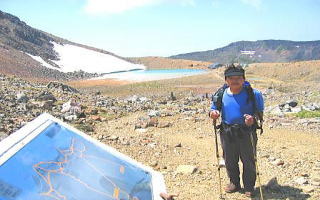 御嶽登山口、相棒さん