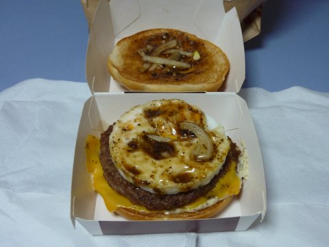 ダイナー ダブルビーフ中身