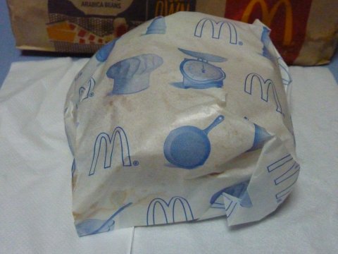 ダブルてりやきマックバーガー包装