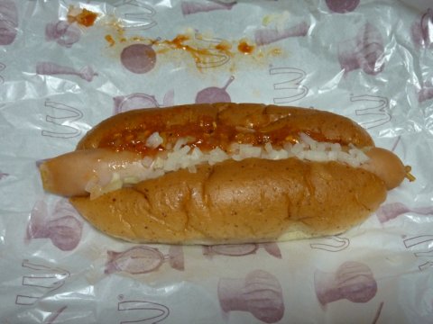 マックホットドッグ チリ