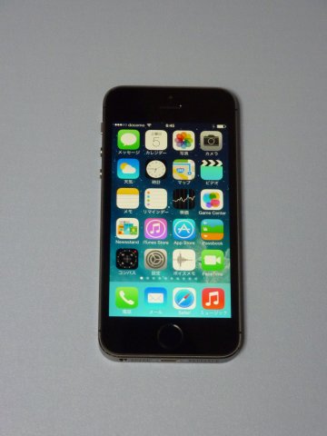 iPhone5s 64GB スペースグレイ