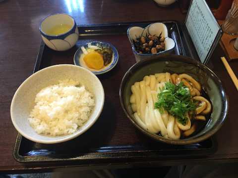 伊勢うどん定食