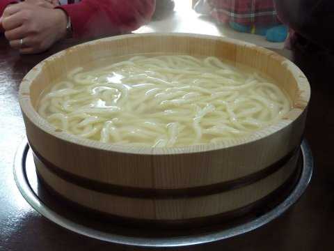 たらいうどん