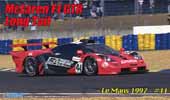 マクラーレンF1 GTR ロングテール ル・マン 1997 #44 (プラモデル) McLaren F1 GTR Longtail Le Mans 1997 #44