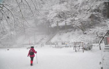 雪の金剛山