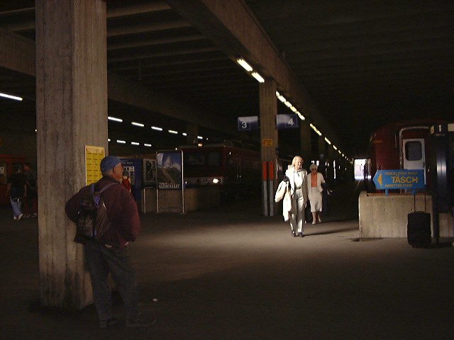 氷河特急終着駅ツェルマット